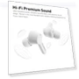 Thumbnail Bluetooth Noise Cancelling Wireless Earbuds — In-Ear Headphones, XTREMTEC