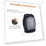 Thumbnail Oscillating Ceramic Space Heater, Portable Heater for Indoor Use — Portable Heating Solutions, Amazon Basics