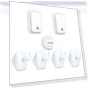 Thumbnail Self Powered Wireless Doorbell with 38 Songs, 100M Range, Waterproof — Kits