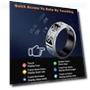 Thumbnail Smart Health Ring with LED Display — Smart Rings, Gwenland