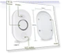 Thumbnail Water Leak Detectors 5 Pack for Home, 100dB Alarm for Basement, Bathroom, Kitchen — Water Leak Detection Systems, METAK