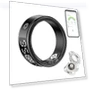 Thumbnail LED Display Smart Ring — Smart Rings, Sqrutri
