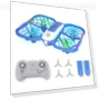 Thumbnail Mini Drone with 5 Lighting Modes — Drones & UAV Technology, UranHub