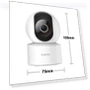 360° PTZ Camera with HD Infrared Night Vision — Security Cameras, Xiaomi