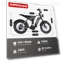 Electric Mountain Bike — Motors, GUNAI