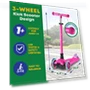 Thumbnail 3 Wheel Kick Scooter with LED Lights — Electric Vehicles, Lifemaster