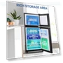 Thumbnail Apartment Size Mini Dorm Fridge with Freezer — Mini Fridges, Zyerch