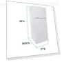 Thumbnail Apartment Refrigerator Freestanding Dual Door Design Fridge with Top Freezer — Cooling Solutions, West Bend