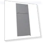 Thumbnail Apartment Refrigerator Freestanding Dual Door Design Fridge with Top Freezer — Mini Fridges, West Bend