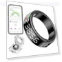 Thumbnail Smart Health Ring with Display Screen — Smart Rings, XiaYchaug