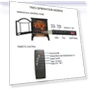 Thumbnail Freestanding Electric Fireplace Heater — Portable Heating Solutions, KOFOHON
