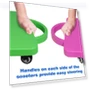 Thumbnail Gym Floor Scooter Board with Handles — Kids Fitness, GSE Games & Sports Expert