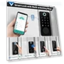 Thumbnail Smart Fingerprint Door Lock — Smart Home Security, TGCFING