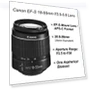 Thumbnail DSLR Camera with Dual Lens and Accessory Bundle — Camera & Photo, Canon