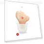 Thumbnail Digital Noise Reduction In-Ear Hearing Aid Sound Amplifier — Hearing Support