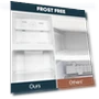 Thumbnail Double Door Refrigerator — Mini Fridges, Upstreman