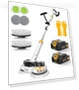 Thumbnail Cordless Electric Mop and Scrubber — Sweepers, qimedo