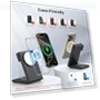 Thumbnail 3 in 1 Wireless Charging Station for Multiple Devices — Chargers, CUCICU