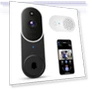 Thumbnail Wireless Video Doorbell Camera with Chime — Smart Home Security, Guggre