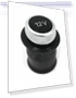 Chrome Plated Cigarette Lighter Cover — Chrome Trim & Accessories