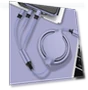 Thumbnail Retractable 3 in 1 Charging Cable — Charging Solutions