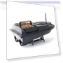 Thumbnail Dual Hoppers Bait Boat With Cool Turning Light and Constant Speed Cruise Mode — Fishfinders, Flytec