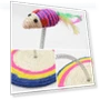 Thumbnail Color Sisal Spring Round Seat Cat Claw Plate — Scratching Posts