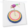 Thumbnail Color Sisal Spring Round Seat Cat Claw Plate — Scratching Posts
