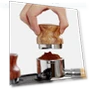 Thumbnail Pear Wood Stainless Steel Coffee Compressor — Tampers
