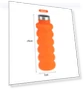 Thumbnail Portable Silicone Water Bottle — Hydration Essentials