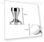 Thumbnail Stainless Steel Coffee Tamper — Tampers