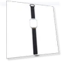 Thumbnail Metal Silver Frame Integrated I-shaped Magnetic Silicone Watch Band — Fitness Bands, Redmi