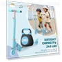Thumbnail Kick Scooter for Kids — Push Scooters, ADUBENRY