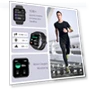 Thumbnail Smart Watch with HD Screen and AI Voice Assistant — Smartwatches, IOWODO