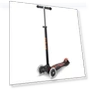 Thumbnail Three Wheeled Lean-to-Steer Scooter with LED Wheels — Push Scooters, Micro