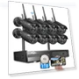 Thumbnail Wireless Security Camera Outdoor Kit — Outdoor Security Cameras, Hiseeu