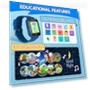 Thumbnail Kids Smart Watch with Games and Camera — Educational Timepieces, ZUODUN