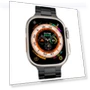 Thumbnail Three Beads Titanium Alloy Metal Watch Band — Bands