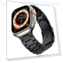Thumbnail Three Beads Titanium Alloy Metal Watch Band — Bands