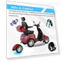 Thumbnail Heavy-Duty 4 Wheel Mobility Scooter — Mobility Scooters, Dvsripa