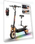 Thumbnail Peak 5600W Dual Motor Electric Scooter β Electric Self-Balancing Scooters, Tryndamere