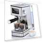 Thumbnail Compact Espresso Maker with Steam Milk Frother — Espresso Machines, QJA