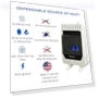 Thumbnail Ventless Dual Fuel Blue Flame Space Heater — Portable Propane Heaters, ProCom