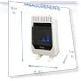 Thumbnail Ventless Dual Fuel Blue Flame Space Heater — Portable Propane Heaters, ProCom