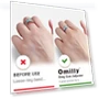 Thumbnail Silicone Ring Guards Invisible Ring Spacers Fitter — Enhancers, Omilly