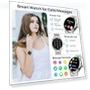 Thumbnail Smart Watch for Women with Heart Rate/SpO2/Female Cycle Tracker — Smartwatches, Oritham