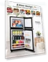 Thumbnail Retro Mini Fridge with Freezer — Mini Fridges, KRIB BLING