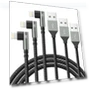 Thumbnail 90 Degree iPhone Charger Cable — Lightning, KIYODA