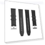 Thumbnail Silicone Leather Watch Band — Bands