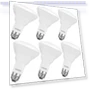 Thumbnail 6-Pack BR30 LED Bulb — Compact Fluorescent, LUXRITE